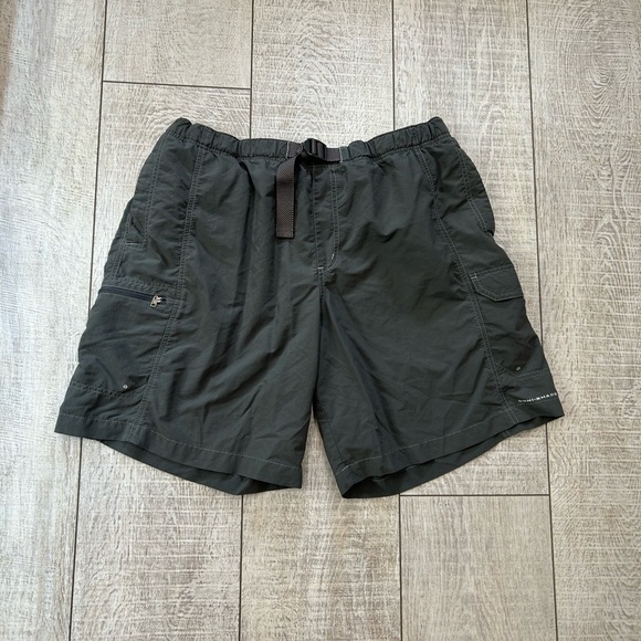 Columbia Black Swim Trunks with Elastic Waistband - Picture 1 of 4